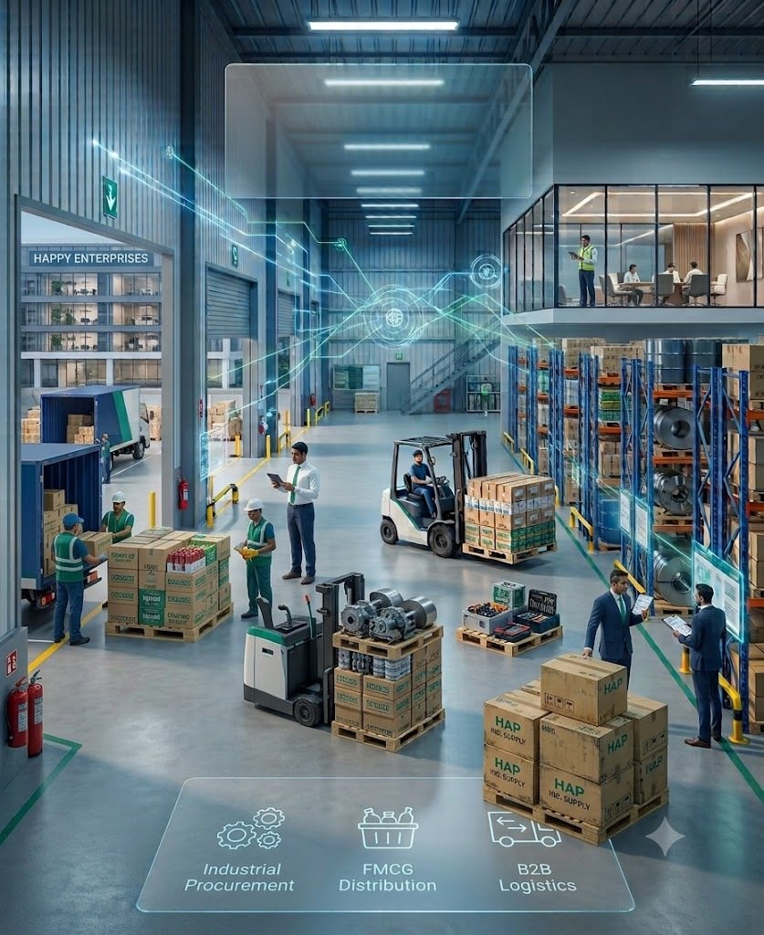 Vanya Traders — Industrial procurement and FMCG distribution operations
