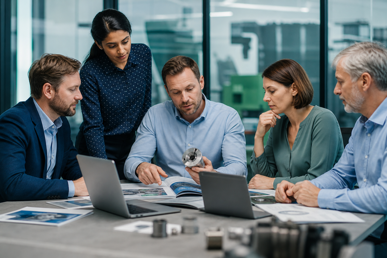 Vanya Traders professional procurement team