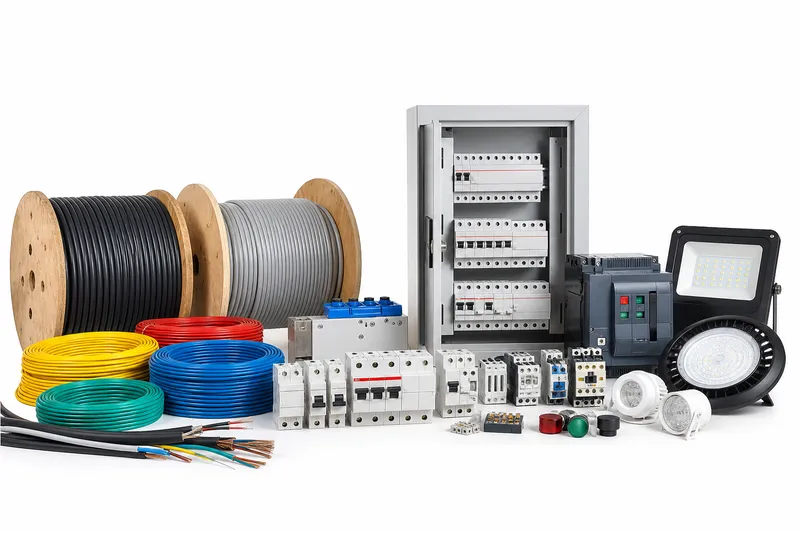 Industrial cables, MCB, switchgear and electrical supplies